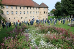Gottlieb-Daimler-Figuren im Schorndorfer Schlosspark