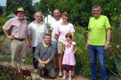 Die GALL-Delegation zusammen mit Bürgermeister Schaffer, Plüderhausen