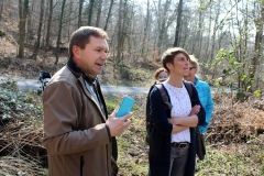 ... und Neues zu erfahren: Holger Bortz bei seinen Ausführungen.
