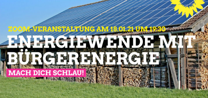 Energiewende durch Bürgerenergie vorantreiben