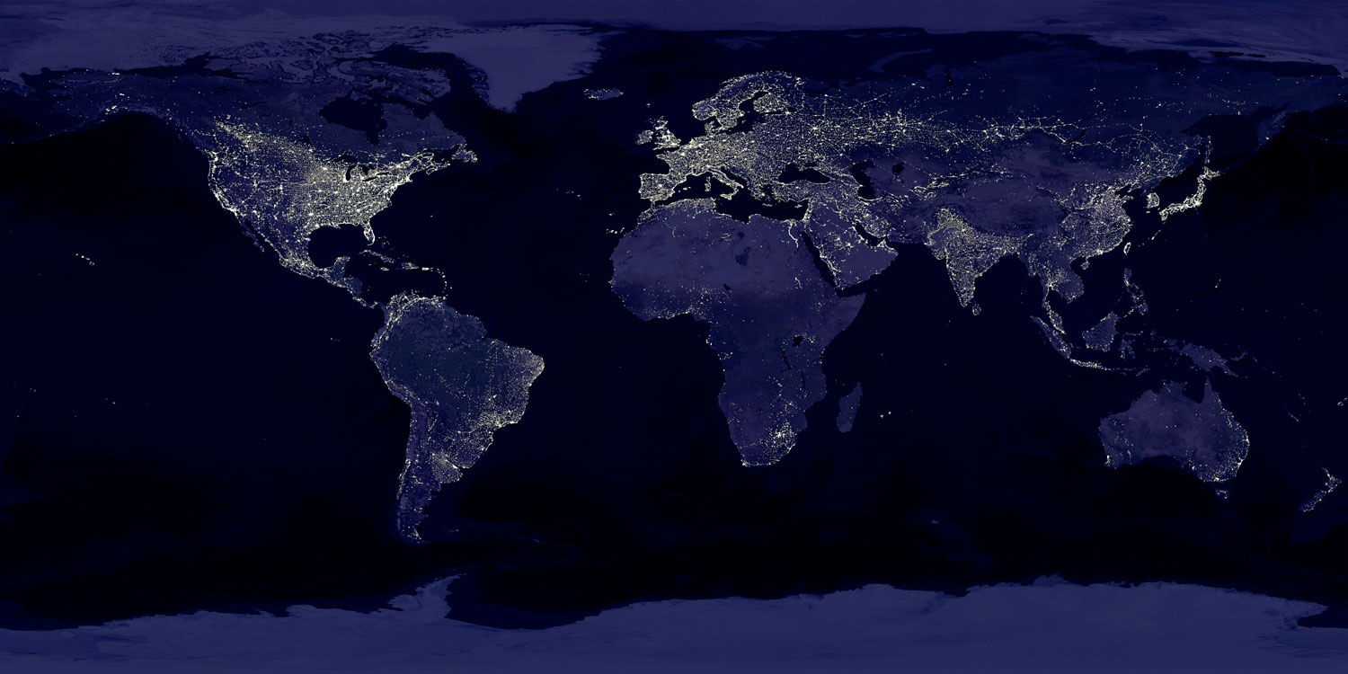 Earth's City Lights