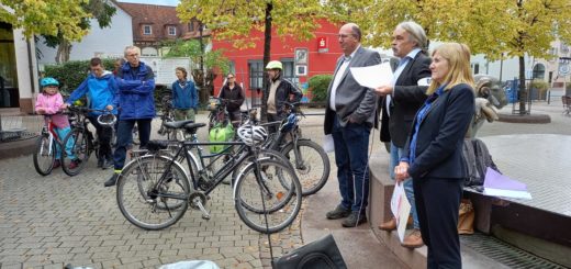 Kidical Mass erstmals in Leimen organisiert von der GALL